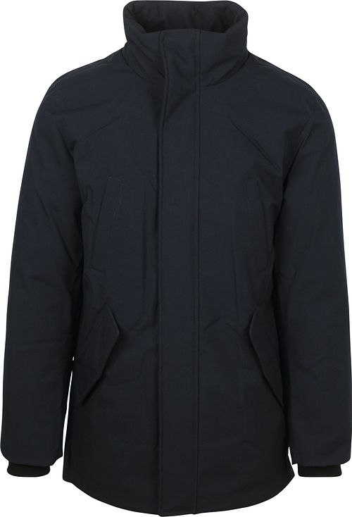 Suitable Parka Black Mountain Marine Modern-Fit Product / Achterkant