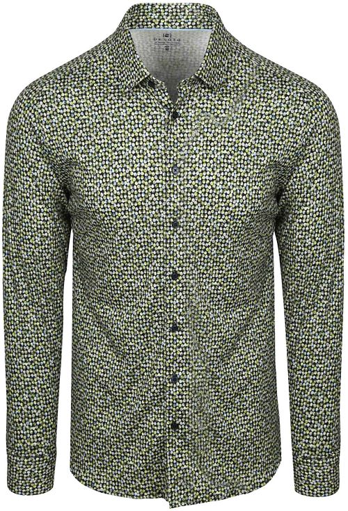 Desoto Chemise Imprimée Pois Vert Product