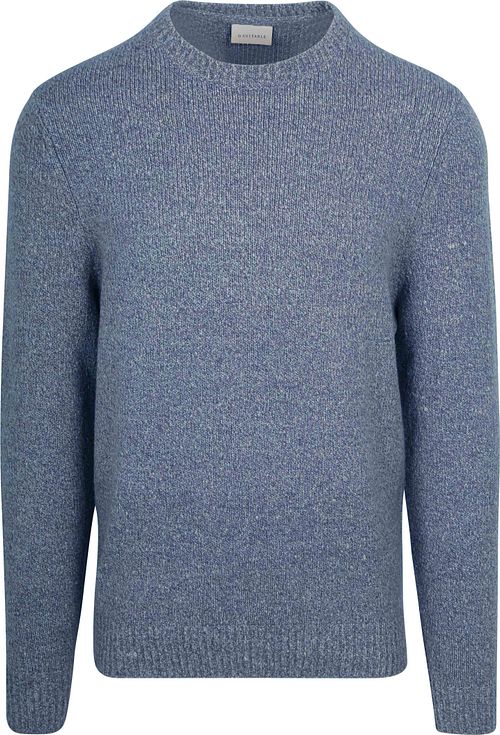 Jersey Suitable Boiled Wool azul Product