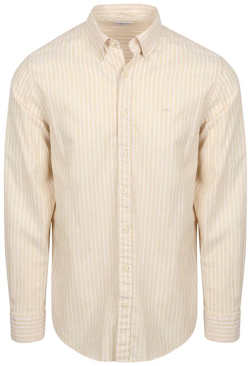 McGregor Hemd Cotton Linen Strepen Ecru Product