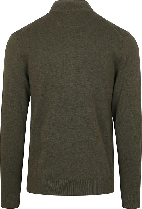 McGregor Vest Olivengrønn Product / Achterkant