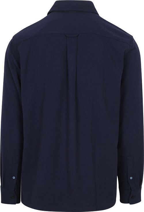 Scotch and Soda Overshirt Textured Navy Product / Achterkant