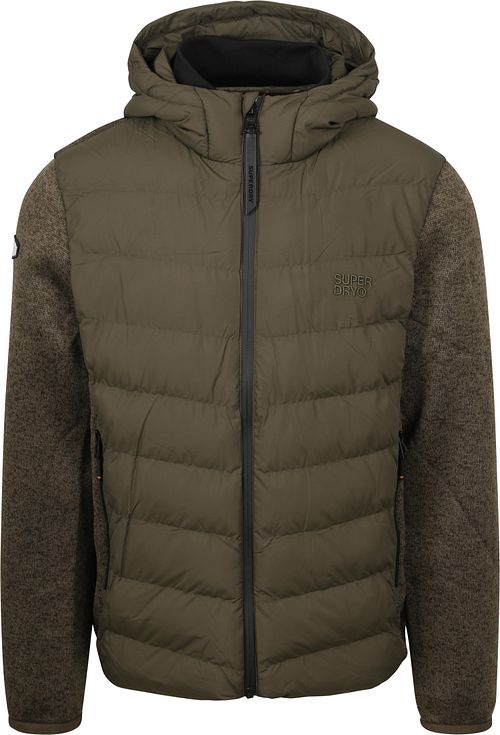 Superdry Hooded Storm Jack Olive Product