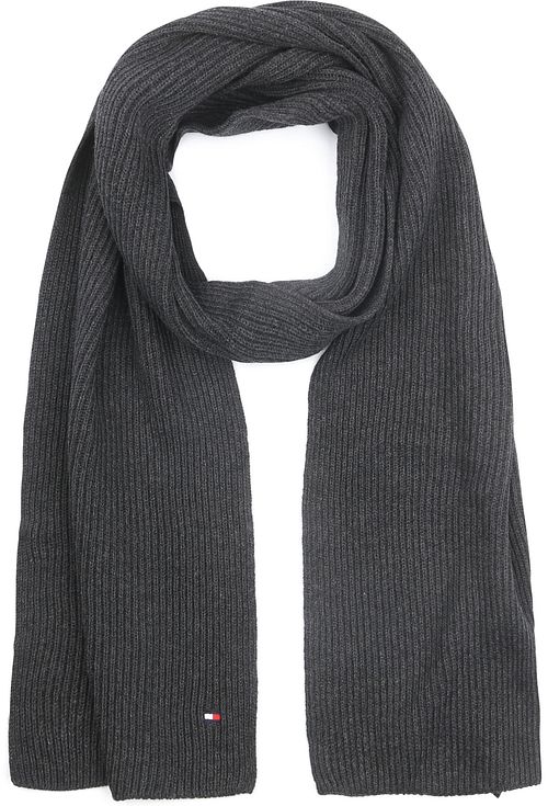 Tommy Hilfiger Rib Tørklæde Antraciet Product