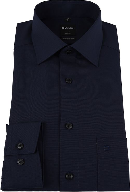 Camicia OLYMP Luxor Modern-Fit blu scuro Product / Detail