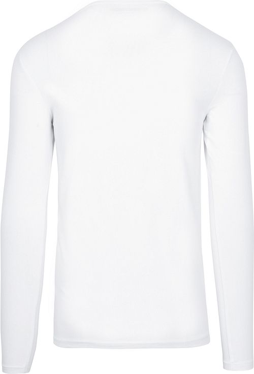 Garage Basic T-shirt Långärmad Vit Product / Achterkant