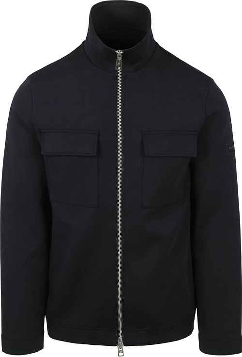 Marc O'Polo Scuba Interlock Overshirt Blå Product