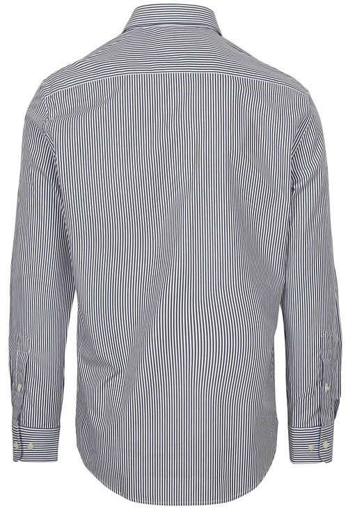 McGregor Koszula Popelinowa w Paski Navy Product / Achterkant