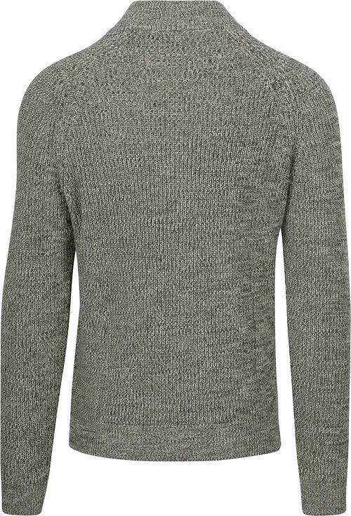 NZA Half Zip Pullover Drake Grün Product / Achterkant