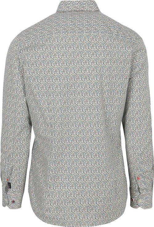 NZA Skjorte Kayson Print Multifarge Product / Achterkant
