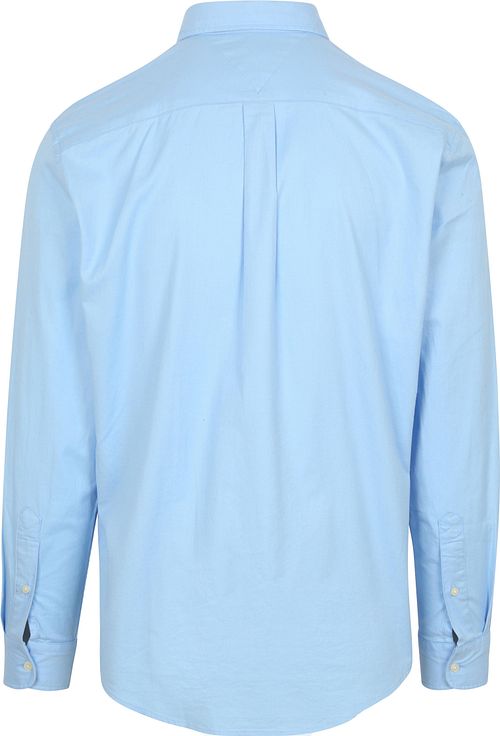 Tommy Hilfiger Flannel Shirt Light Blue Product / Achterkant