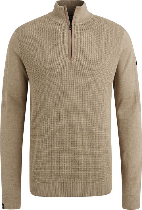 Beżowy sweter Vanguard z półzamkiem (Half Zip) Product