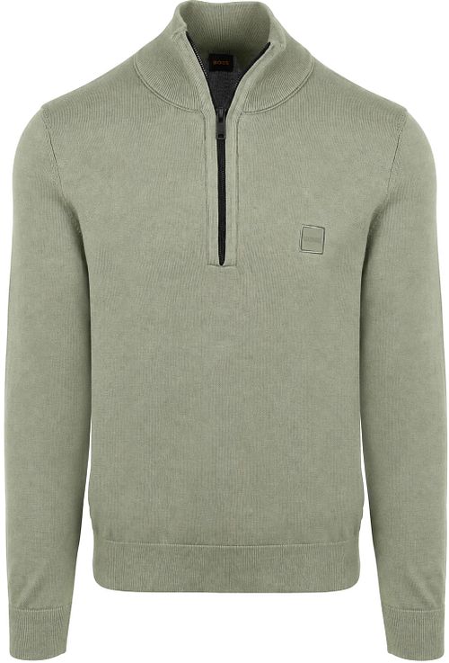 BOSS Kanobix Half Zip Striktrøje Open Grøn Product