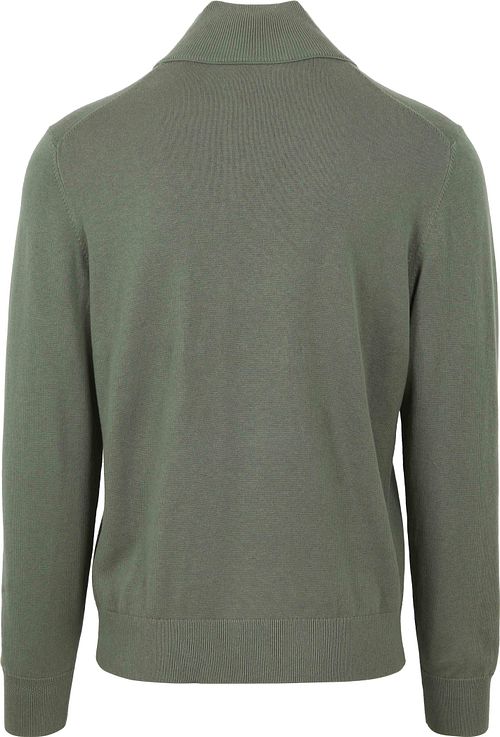 BOSS Kanobix Half Zip Pullover Grün Product / Achterkant