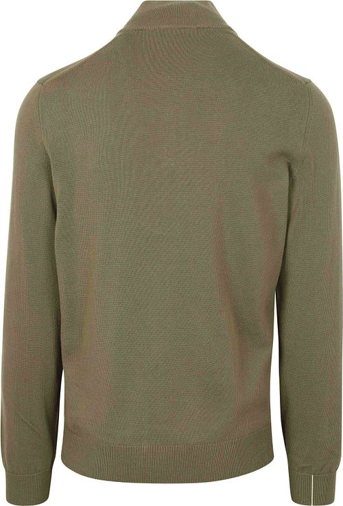 Lacoste Pullover Zipper Green Product / Achterkant