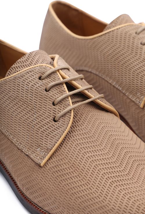 Melik Schoen Derby Canad Beige Product / Detail