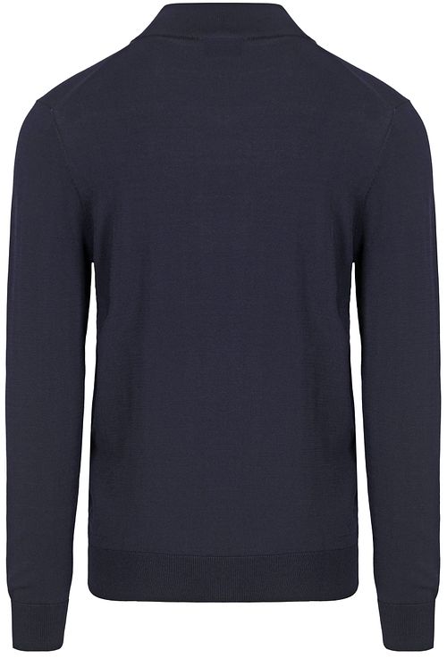 Suitable Race Maglione Half Zip Navy Product / Achterkant
