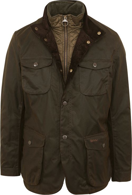 Barbour Voksfrakk Ogston Oliven Product
