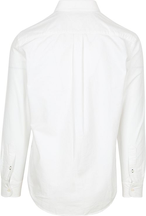 Camicia Oxford Tommy Hilfiger Bianca Product / Achterkant
