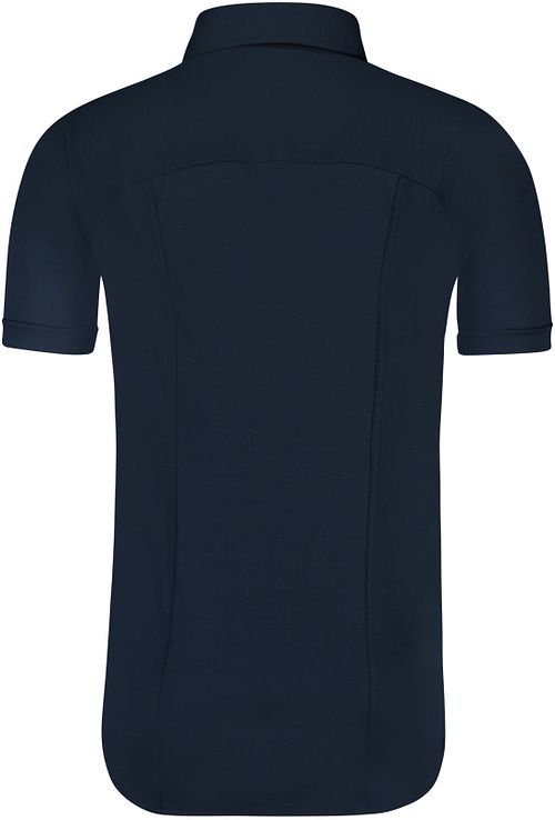Camisa Desoto de manga corta azul marino 057 Product / Achterkant