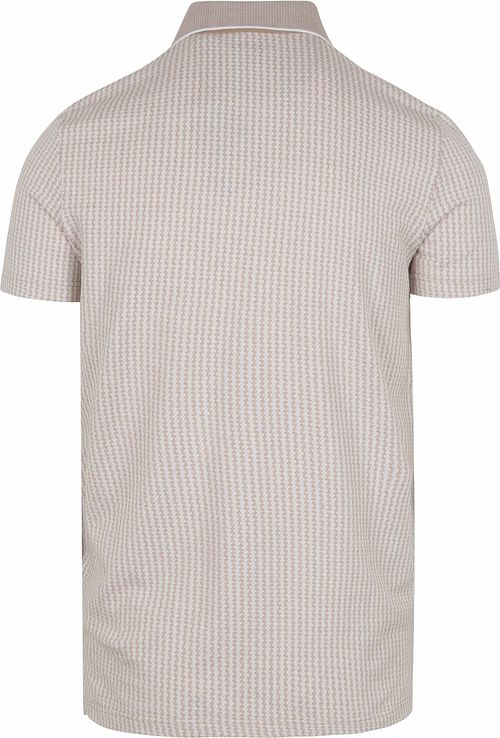 NZA Polo Shirt Kyree Beige Product / Achterkant