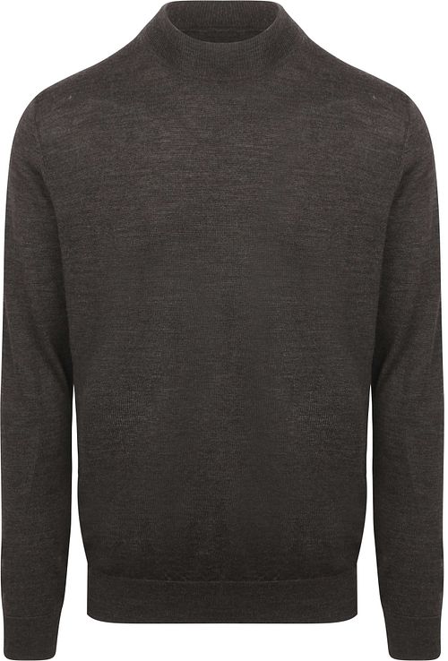 Profuomo Turtleneck Tröja Merino Mörkbrun Product