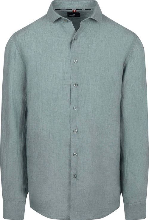 State of Art Chemise De Lin Vert