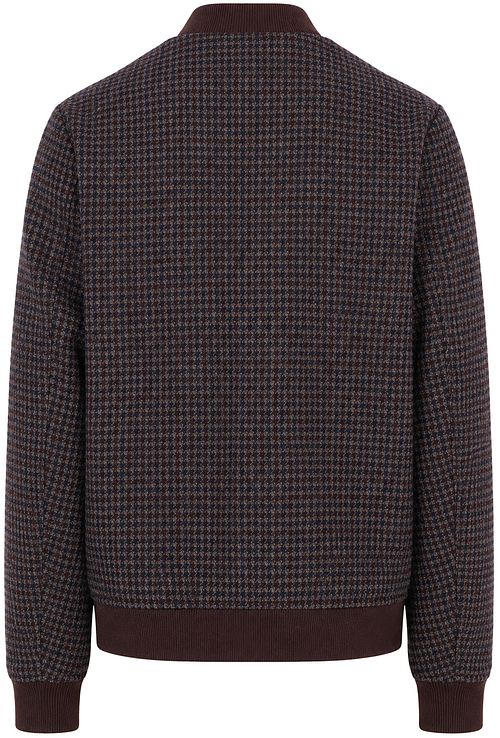 Suitable Bomberjacke Pepita Bordeaux