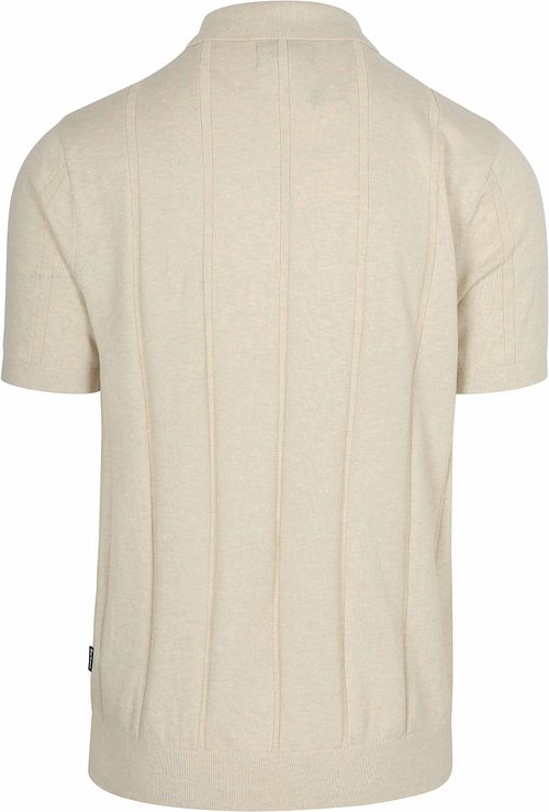 Barbour Wellburn Knitted Polo Ecru