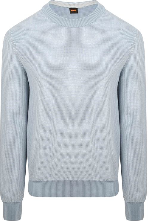 BOSS Trui Klapok Blauw Product