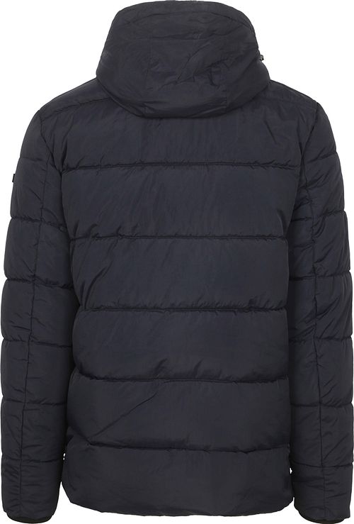 McGregor Jacke Hooded Puffer Marine Product / Achterkant