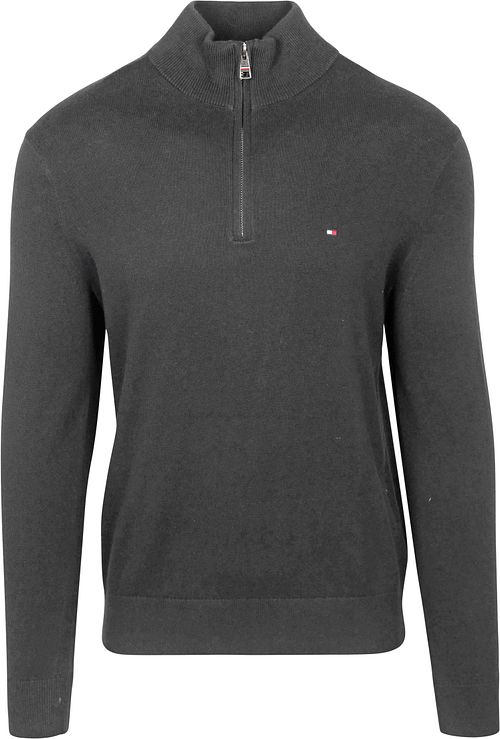 Tommy Hilfiger Half Zip Trui Antraciet Product