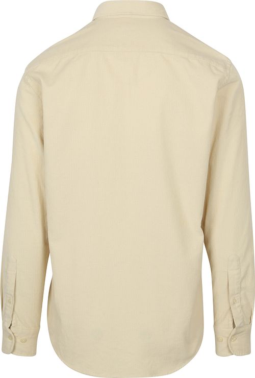 Camicia McGregor in velluto a coste ecru Product / Achterkant