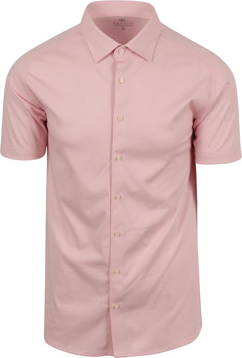 Camisa de punto de manga corta Desoto en rosa Product
