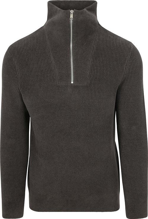 Marc O'Polo sweter z półzamkiem antracytowy Product