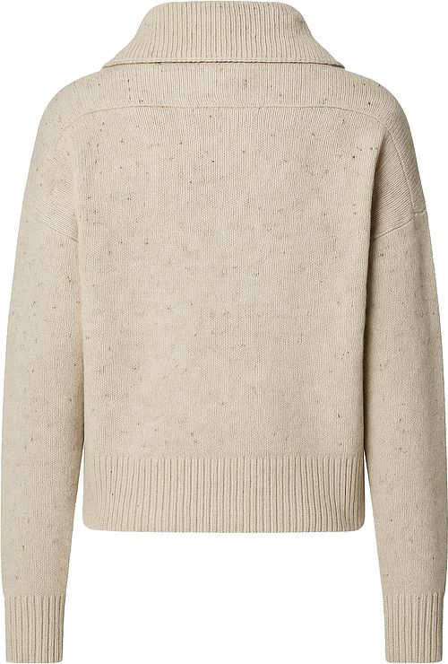 Barbour Damtröja Halvzip Lavensdale Natur Product / Achterkant