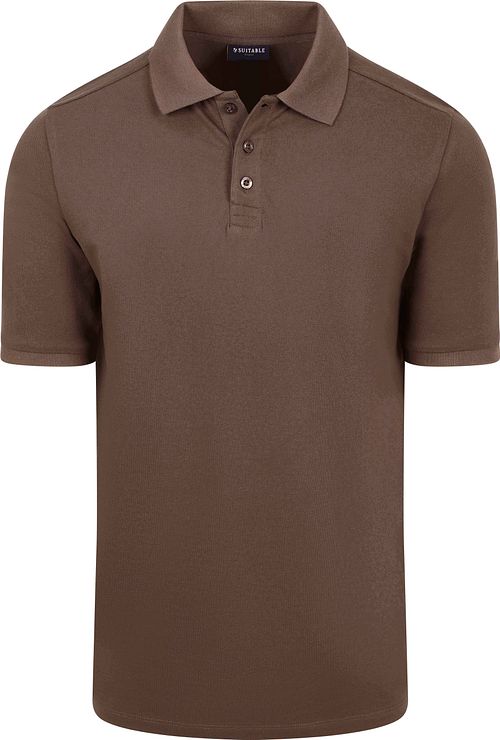 Suitable Respect Polo Shirt Tiger Brown Product