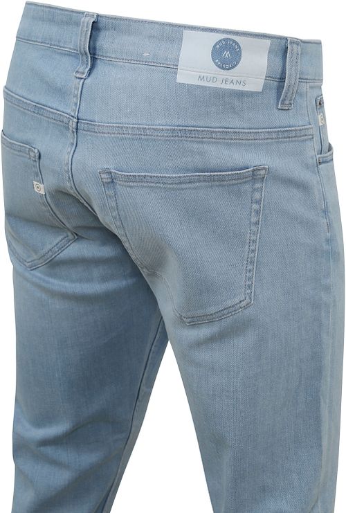 MUD Jeans Denim Slimmer Rick Lyseblå Product / Detail