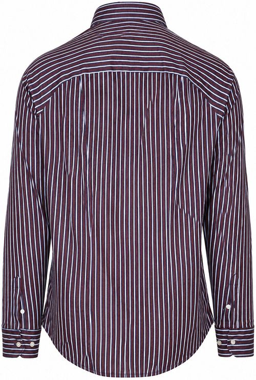 Desoto Shirt Multi Stripe Red