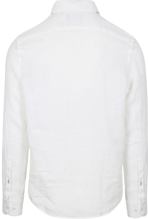 Steppin' Out Chemise De Lin Blanche Product / Achterkant