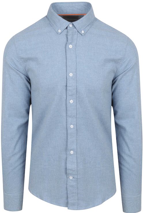 Suitable Hemd Flanel Lichtblauw Product