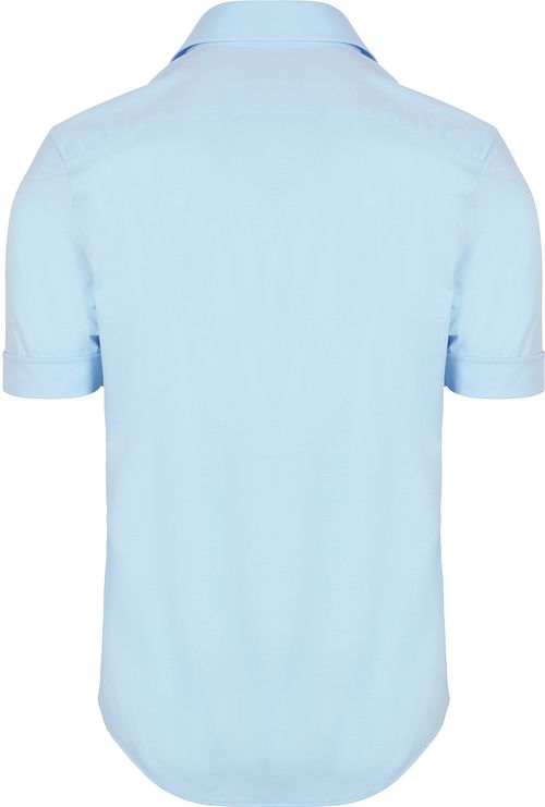 Suitable Shortsleeve Sorona Hemd Erik Lichtblauw Product / Achterkant