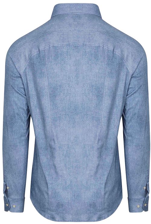 Desoto Camicia Blue Bleached Denim Product / Achterkant