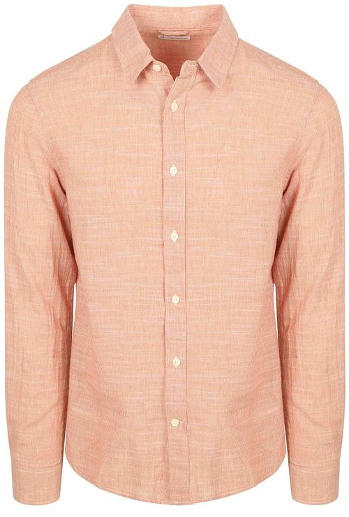 Knowledge Cotton Apparel Shirt Rouge rayé Product