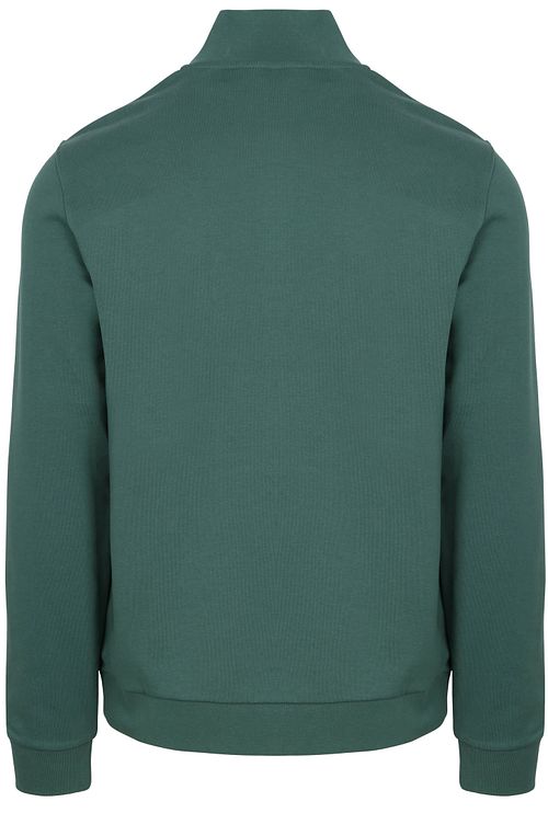 Bluza Lyle & Scott Everglade z zamkiem do połowy, zielona Product / Achterkant