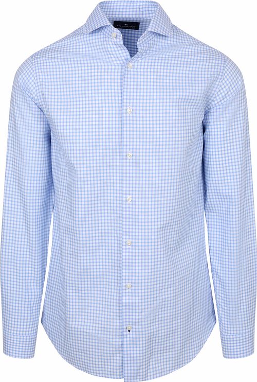Steppin' Out Overhemd Oxford Ruit Lichtblauw Product
