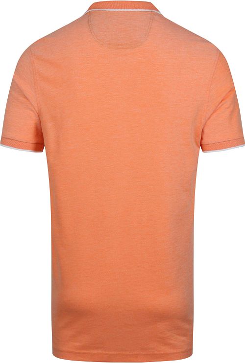 Suitable Oxford Polo Fell Orange Product / Achterkant