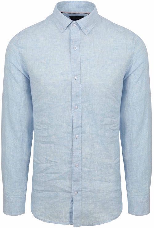 Suitable Shirt Linen Light Blue Product