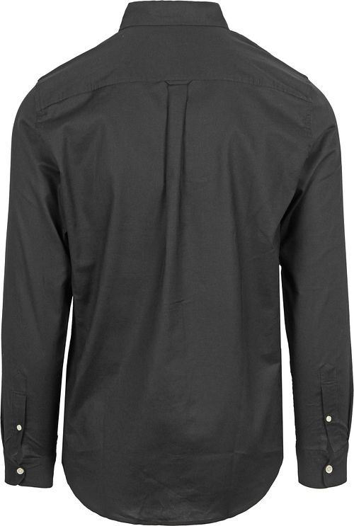 Camisa Oxford Core de Scotch and Soda en negro Product / Achterkant