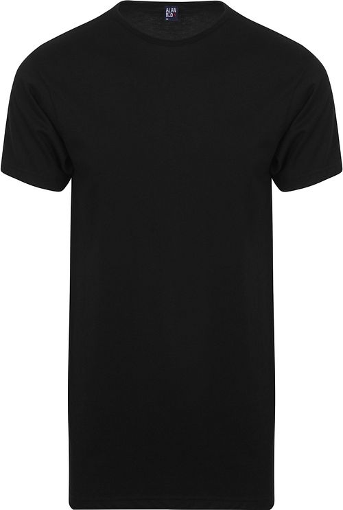 Alan Red Derby T-Shirt Extra Lungo Nero (Confezione da 2) Product